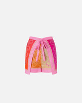 Pareo shorts with Love Birds logo -  | Pinko