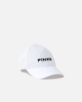 Cap with peak and embroidered logo -  | Pinko