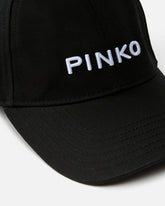 Cap with peak and embroidered logo -  | Pinko