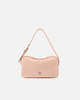 Mittlere Bauletto-Tasche aus Leder mit Krokoprint -  | Pinko