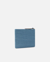 Raffia clutch with Love Birds logo -  | Pinko