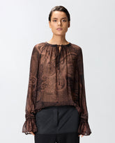 Bluse mit Kaschmir-Print -  | Pinko