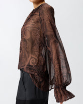 Bluse mit Kaschmir-Print -  | Pinko