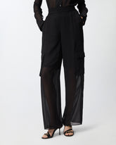 Lightweight trousers with cargo pockets -  | Pinko