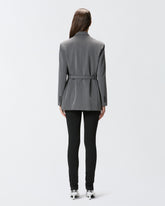 Buttonless jacket with belt -  | Pinko