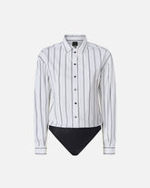 Striped shirt bodysuit -  | Pinko