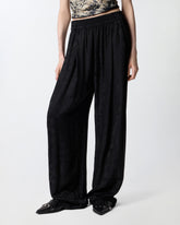 Floral jacquard trousers -  | Pinko