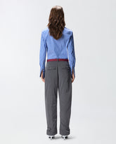 Hose im Loose Fit mit Gürtel -  | Pinko