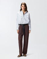 Hose im Loose Fit mit Gürtel -  | Pinko