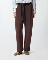 Hose im Loose Fit mit Gürtel -  | Pinko