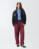 Hose im Loose Fit mit Gürtel -  | Pinko