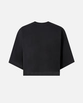 Cropped T-shirt with Love Birds embroidery -  | Pinko