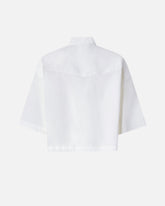 Cropped-Bluse mit Metallic-Details -  | Pinko