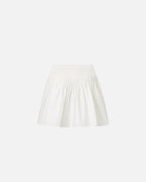 Short skirt with gathering and drawstring -  | Pinko