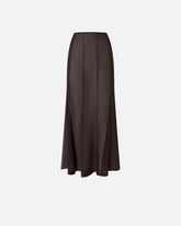Long skirt with sheer details -  | Pinko
