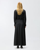 Long skirt with slit and laces -  | Pinko