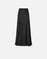 Long skirt with slit and laces -  | Pinko