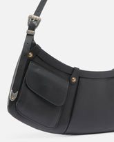Pocket Body Bag large shoulder bag in leather with pockets -  | Pinko