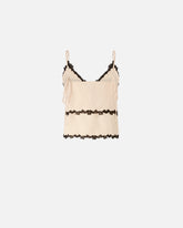 Top with lace inserts -  | Pinko