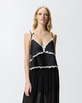 Top with lace inserts -  | Pinko