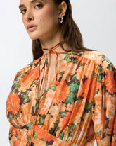 Botanic Garden floral-print mini dress -  | Pinko