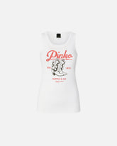 Tanktop mit Vintage-Print -  | Pinko