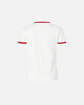 T-shirt with logo print -  | Pinko