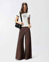 T-shirt with logo print -  | Pinko