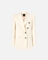 Double-breasted jacket with pockets -  | Pinko