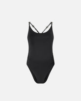 Bodysuit with crossed shoulder straps -  | Pinko