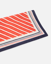 Square scarf with wide stripes -  | Pinko