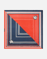 Twill foulard with maritime print -  | Pinko