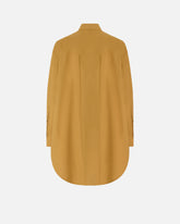 Mini shirt dress with fringing -  | Pinko