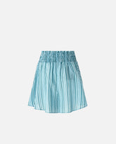 Shorts aus gestreifter Baumwolle mit elastischem Bund -  | Pinko
