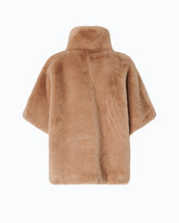 Faux fur cape -  | Pinko
