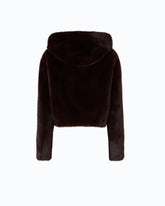 Faux fur cropped jacket -  | Pinko