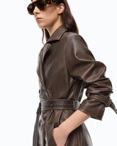 Trenchcoat in Vintage-Optik mit Gürtel -  | Pinko