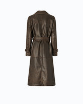Trenchcoat in Vintage-Optik mit Gürtel -  | Pinko