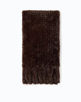 Faux fur maxi scarf -  | Pinko