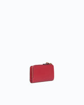 Mini leather wallet with tassel -  | Pinko