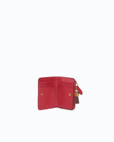 Mini leather wallet with tassel -  | Pinko
