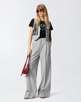 T-shirt with Love Birds jewel maxi embroidery -  | Pinko