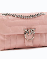 Small New Love Puff shoulder bag with metal buckle PINKO Galleria -  | Pinko