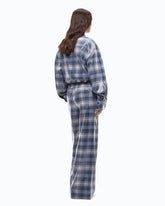 Palazzo-Hose mit Karomuster und Pailletten -  | Pinko