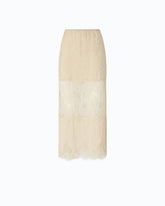 Lace pencil skirt -  | Pinko