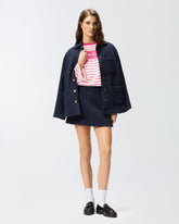 PINKOMANIA gestreiftes Jersey-T-Shirt -  | Pinko