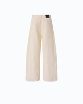 Barrel-fit corduroy trousers -  | Pinko