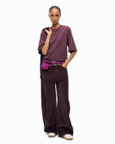 Barrel-fit corduroy trousers -  | Pinko