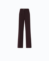 Plain-coloured palazzo trousers -  | Pinko