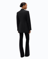 Slim-fit jacket with padded shoulders -  | Pinko
